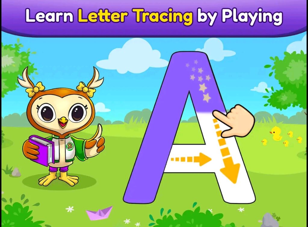 ABC games phonics and tracing for preschoolers