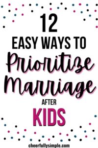 marriage and kids pinterest pin