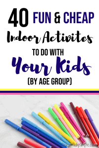 indoor activities for kids