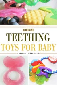 best teething toys Pinterest pin