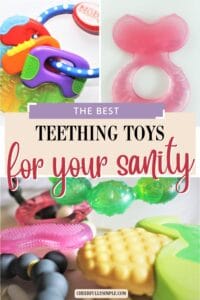 best teething toys for your sanity Pinterest pin