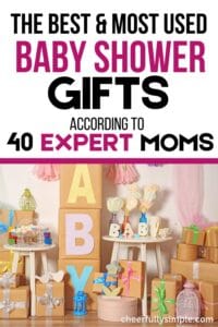 the best and most used baby shower gifts Pinterest pin