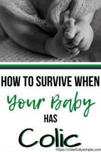 tips for when you baby has colic Pinterest pin