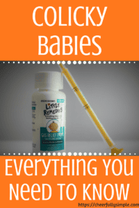 everything you need to know about colicky baby Pinterest pin