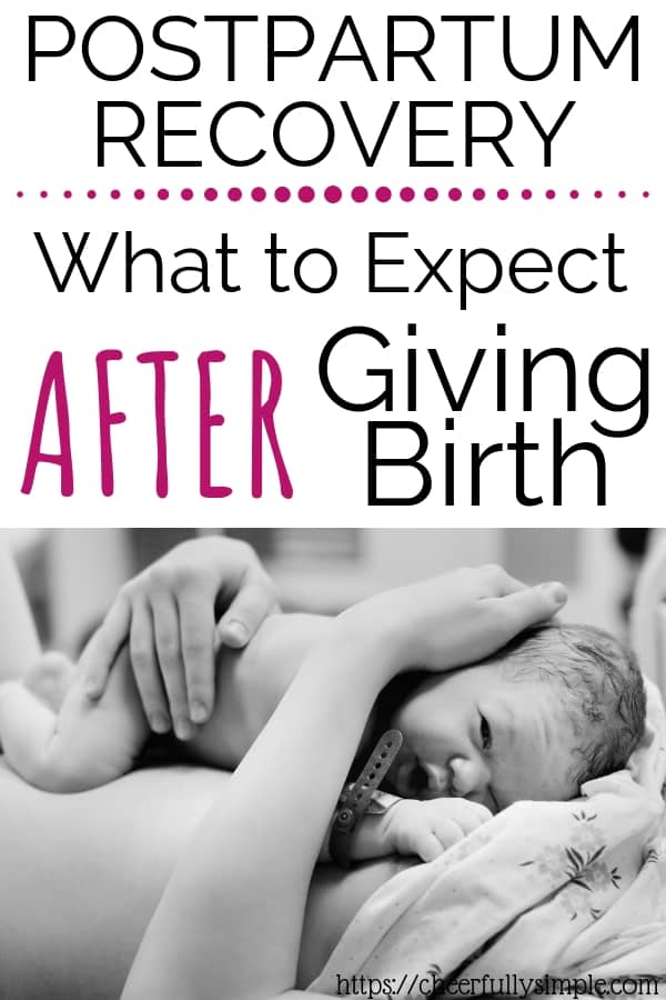 What to Expect After Giving Birth 2026 - Cheerfully Simple