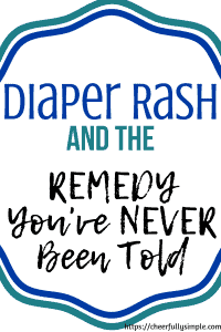 natural diaper rash remedies pinterest pin