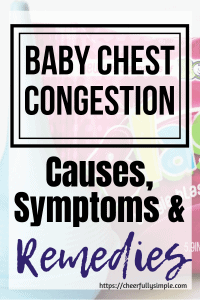 picture of a baby chest congestion pinterest pin