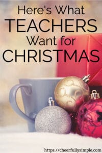 Christmas gifts for teachers pinterest pin