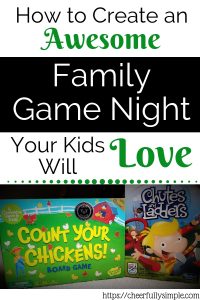 family game night pinterest pin