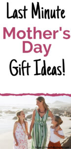 unique last minute Mother's Day gift ideas Pinterest pin