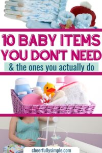 baby gifts you can live without pinterest pin