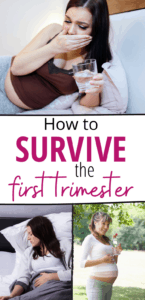 first trimester survival pinterest pin