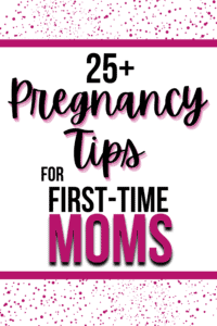 tips to help pregnant moms Pinterest pin