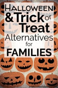 fun trick or treat alternatives pinterest pin