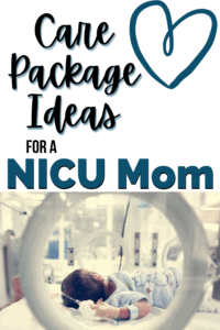 care package ideas for a nicu mom pinterest pin