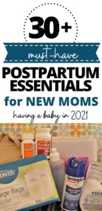 postpartum care basket pinterest pin