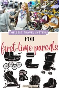 the best infant travel system for first-time parents Pinterest pin
