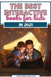the best interactive books for kids pinterest pin
