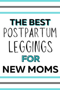 postpartum compression leggings for new moms pinterest pin