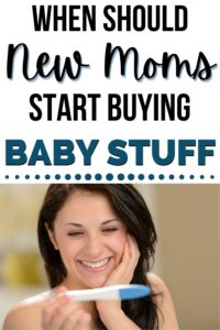 when to start buying baby gear pinterest pin