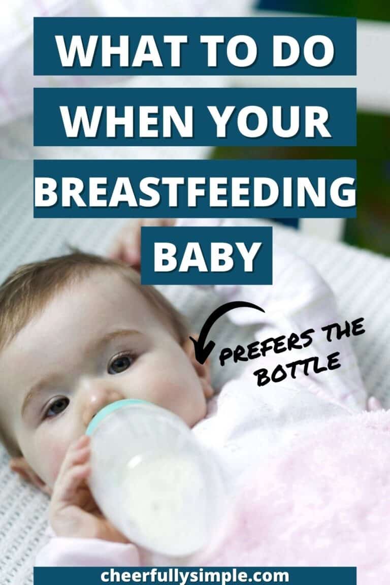 What to Do When Your Baby Prefers the Bottle to Breastfeeding 2022