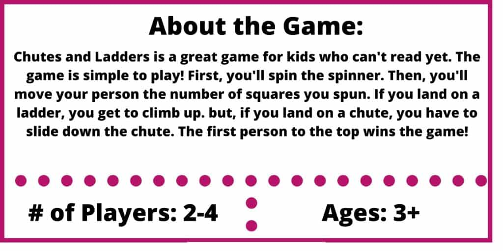 chutes and ladders game review