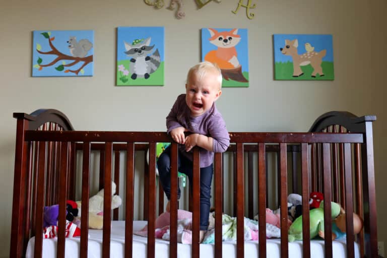 How to Keep a Toddler From Climbing Out of Their Crib 2022 Cheerfully