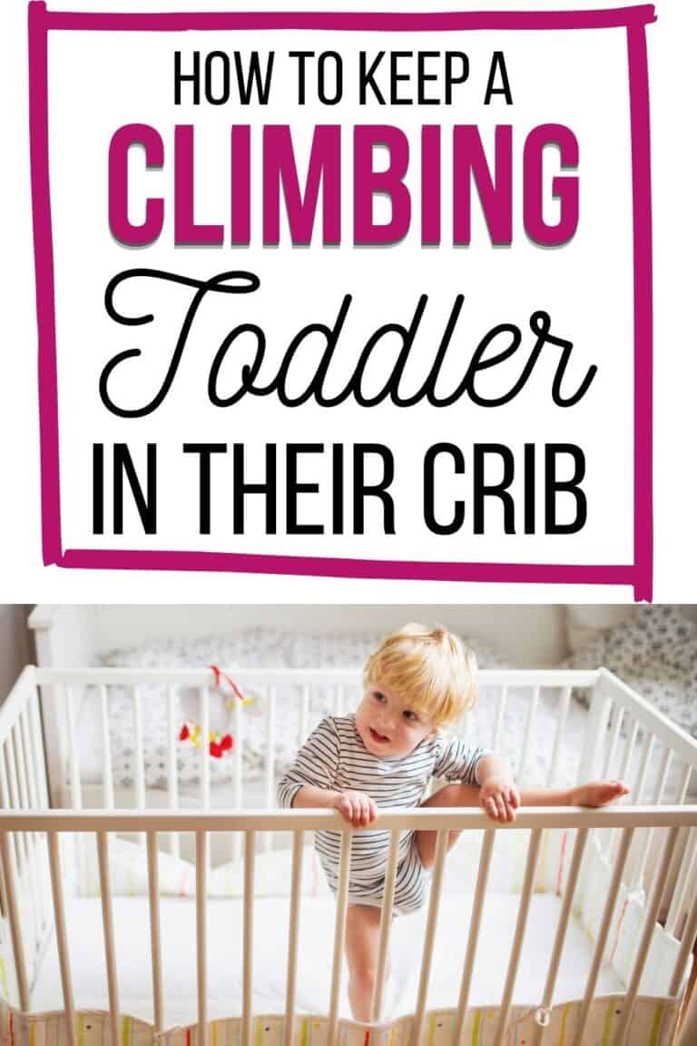 How to Keep a Toddler From Climbing Out of Their Crib 2024 - Cheerfully ...