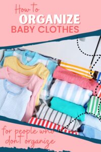 baby clothesorganization hacks pinterest pin