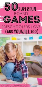 board games for preschoolers pinterest pin