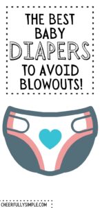best diapers for diaper blowouts pinterest pin