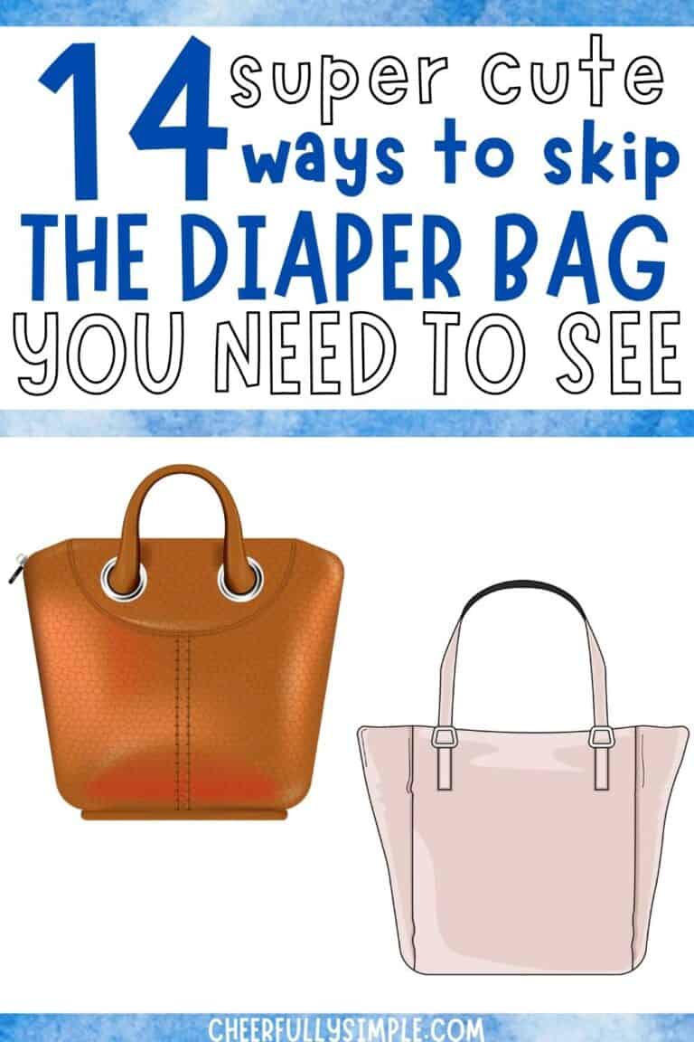 Practical Diaper Bag Alternatives 2024 Cheerfully Simple