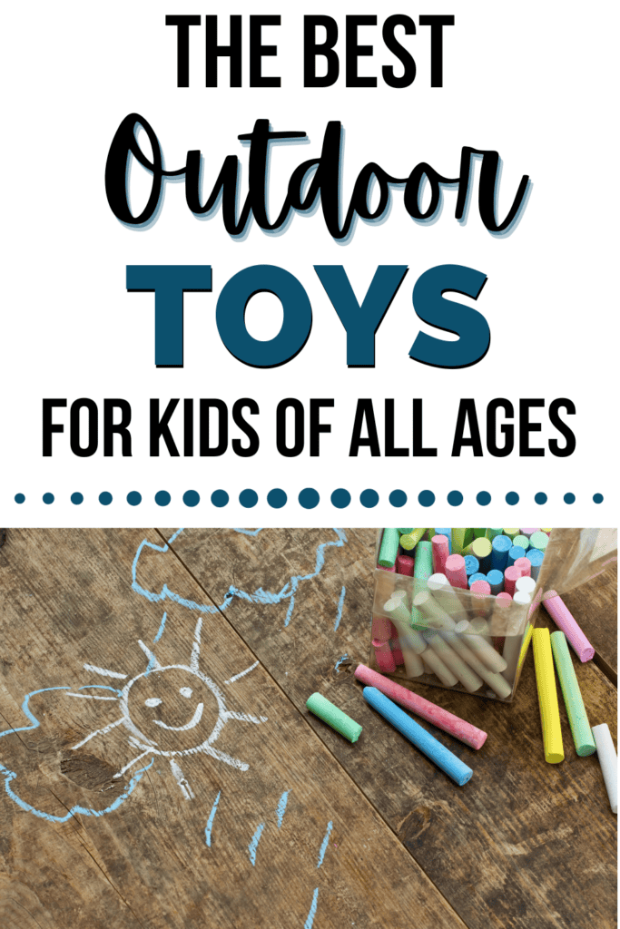 the best outdoor toys for kids of all ages Pinterest pin