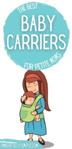 best baby carrier for smaller moms pinterest pin