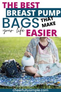 breast pump bag for working moms pinterest pin