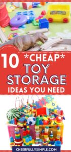 cheap toy storage ideas pinterest pin