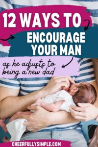 how to help a new dad pinterest pin