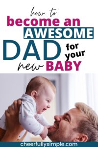 tips for new dads pinterest pin