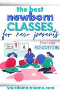 newborn classes for parents pinterest pin