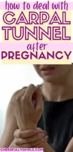 remedies for carpal tunnel after pregnancy pinterest pin