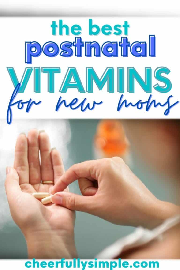Best Postnatal Vitamins for Breastfeeding Moms 2022 Cheerfully Simple
