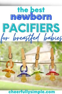 what are the best pacifiers for a breastfed baby pinterest pin