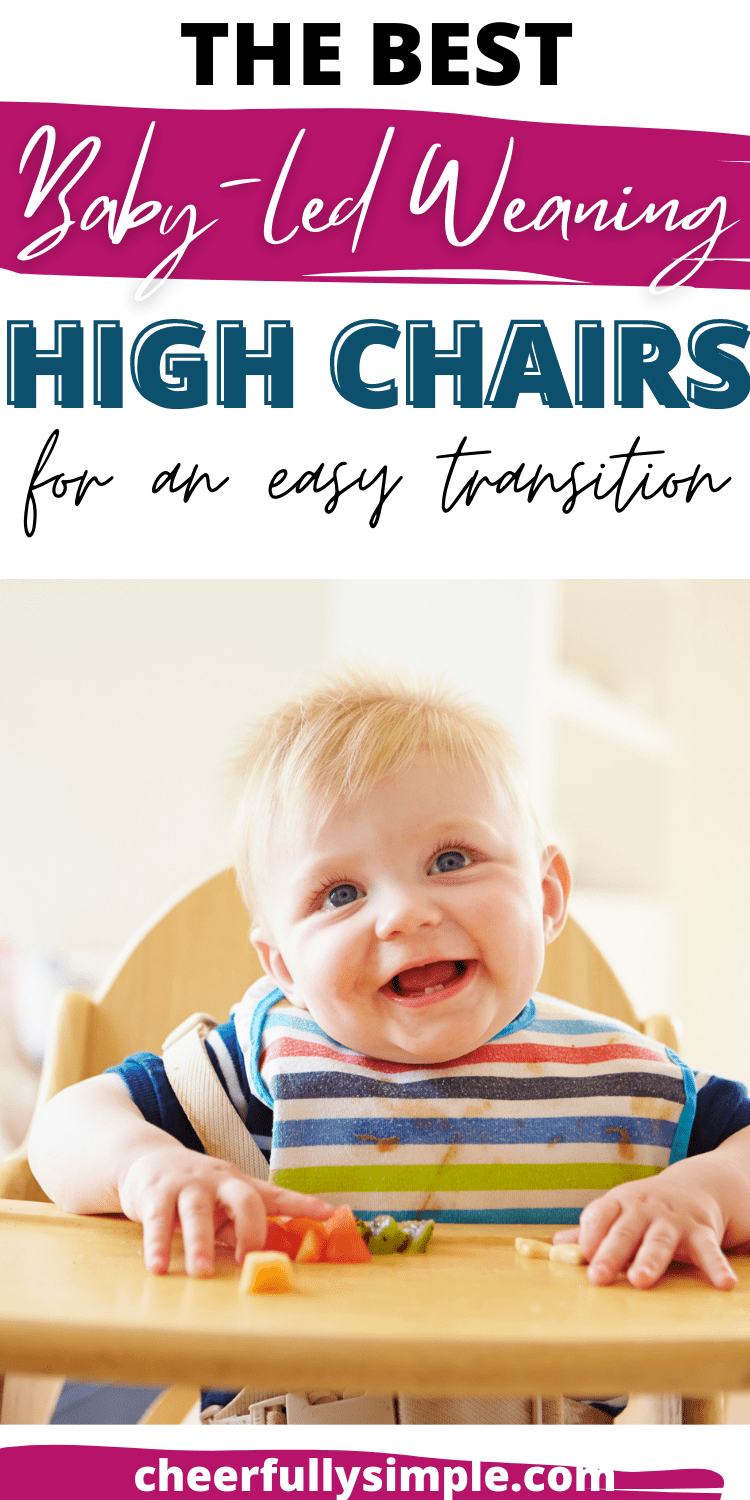 The Best High Chairs for BabyLed Weaning 2024 Cheerfully Simple