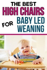 most functional high chairs for baby led weaning