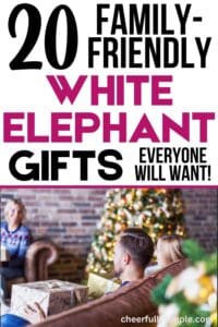 family friendly white elephant gift ideas everyone will want Pinterest pin